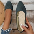 thumbnail image 1 of Womens Ballet Flats Pointed Toe Shallow Mouth Comfortable Flat Shoes Spring Summer Casual Work Dress Shoes, 1 of 4