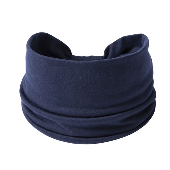 Womens Bandanas Stretchy Turban Wrap Sport Yoga Accessory Headbands for Women Blue One Size