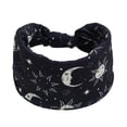 thumbnail image 1 of Womens Bandanas Wide Extra Large Turban Wrap Non Slip Sport Workout Headbands for Women Beige One Size, 1 of 5