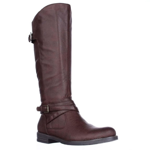 Womens BareTraps Corrie Riding Boots, Brush Brown