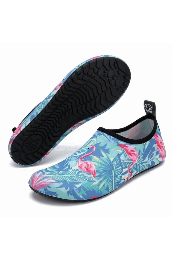 Men Women Quick Dry Thin Sole Water Socks Non Slip Aqua Shoes for Beach Pool Surfing Swimming Snorkeling Kayaking River Walking Diving Water Sports