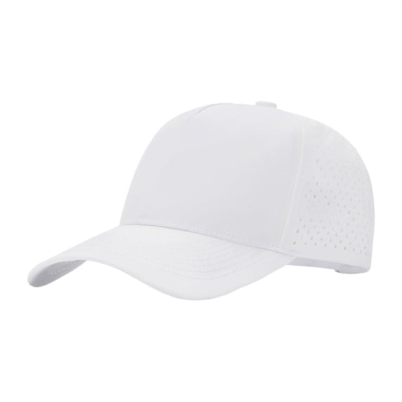 Womens Baseball Caps Adjustable Snapback Baseball Cap Vented Performance Laser Cut Mesh Hat Quick Dry Summer Cooling Golf Cap Water-Resistant Breathable Hat Running Workout Golf Caps