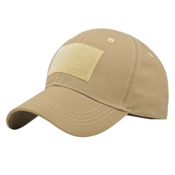 Womens Baseball Caps CQXIDFH Star Embroidered Trucker Hat, Unisex Cotton Baseball Cap, Adjustable Hip Hop Sun Hat, Casual Outdoor Headwear, Hijab Cap (Khaki, One Size)