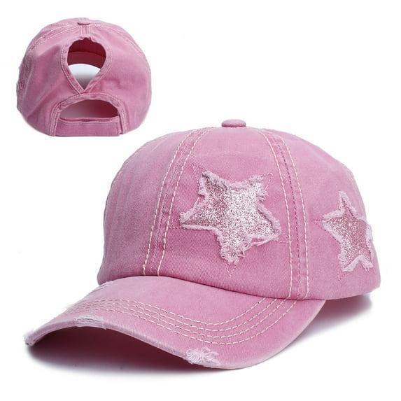 Womens Baseball Caps Cute Baseball Hat Low Profile Flex Fit Hats for Women Embroidered Cotton Ladies Ball Ballcap