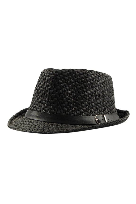 Womens Baseball Caps Fashion Wide Brim Summer Mens for Trilby Straw Sun Hat