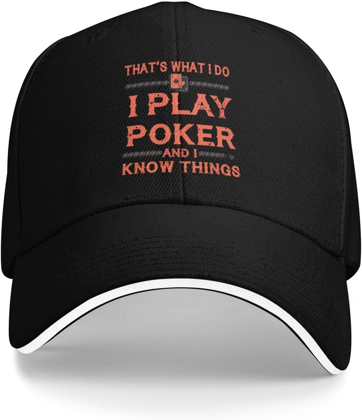 Gamble Thing Womens Baseball Caps Gamble Lids Caps for Mens That's What I Do I Play ...
