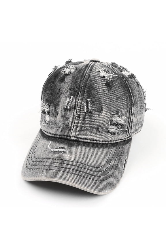 Womens Baseball Caps Summer Casual Denim Baseball Cap Adjustable Hat Visors Caps