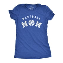 Womens Baseball Mom T Shirt Funny Cute Mother's Day Gift Base Ball Tee For Ladies Womens Graphic Tees