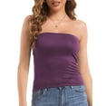 thumbnail image 1 of Womens Basic Casual Strapless Backless Bandeau Bra Tube Top, 1 of 6