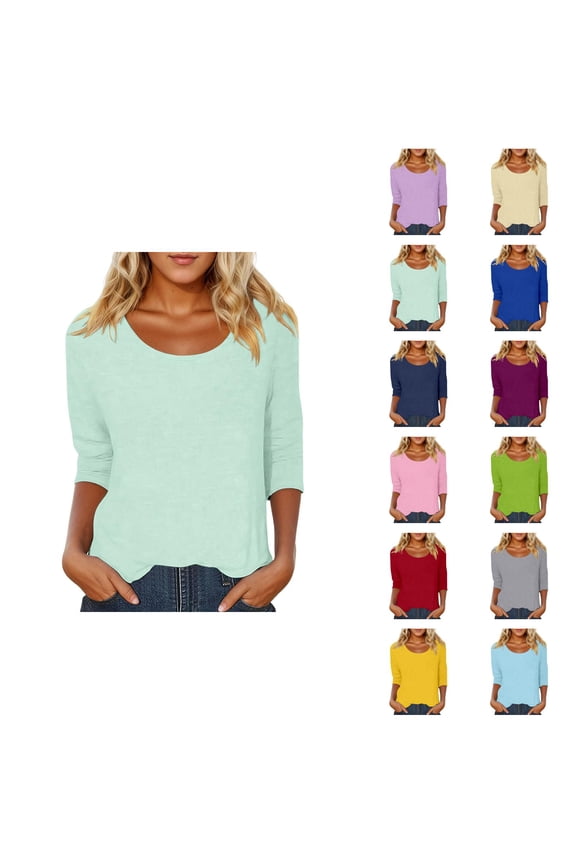 Womens Basic Casual V Neck Short Sleeve T-Shirts Comfortable Everyday Wear Soft Breathable Tee Spring Tops for Women Summer Tops Fashion Clothing Women Clothes