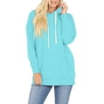 thumbnail image 1 of Womens Basic Oversized Hooded Pullover Sweatershirt Sweater, 1 of 4