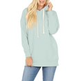 thumbnail image 1 of Womens Basic Oversized Hooded Pullover Sweatershirt Sweater, 1 of 4