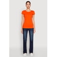 thumbnail image 1 of Womens Basic Scoop Neck Tee, 1 of 5