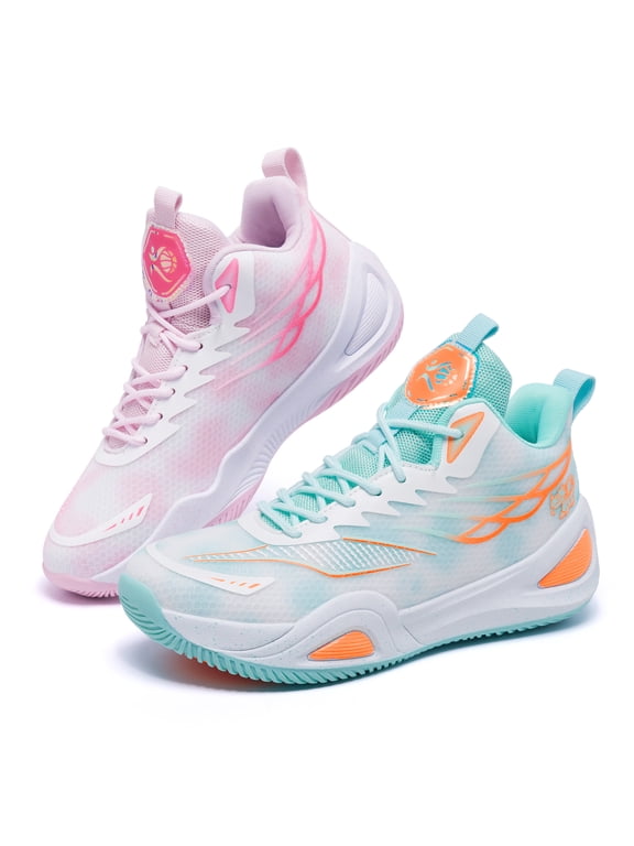 Womens Basketball Shoes Breathable Non Slip Fashion Sneakers Comfortable Unisex-Adult Outdoor Sport Shoe