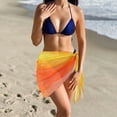 thumbnail image 1 of Womens Bathing Suit Cover Up Sarong Pareo Beach Skirt Short Sarong Wrap, 1 of 8