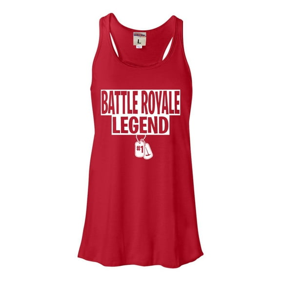 Womens Battle Royale Legend Flowy Racerback Tank Top T-Shirt
