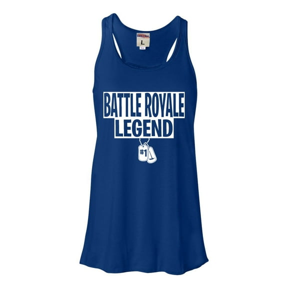 Womens Battle Royale Legend Flowy Racerback Tank Top T-Shirt