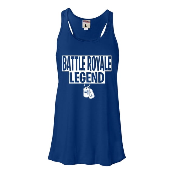 Womens Battle Royale Legend Flowy Racerback Tank Top T-Shirt