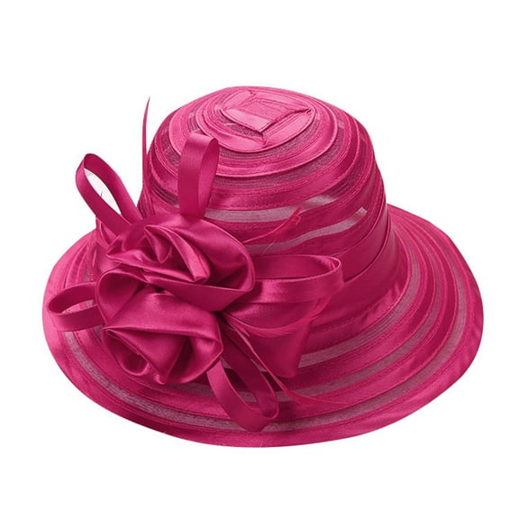 Womens Beach Beach Beach Sunscreen Fashion Flower Sun Hat Fishermans Hat