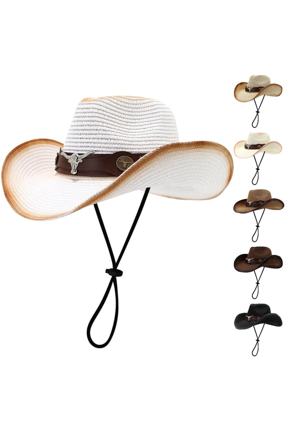 Womens Beach Hat Unisex Breathable Drawstring Straw Weave Bucket Hat All Seasons Beige One Size