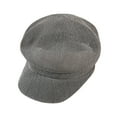 thumbnail image 1 of Women's Papyrus Balloon Hat Plain Peaked Hat Sun Hat Bread Flat Hat Newsboy Hat, 1 of 3