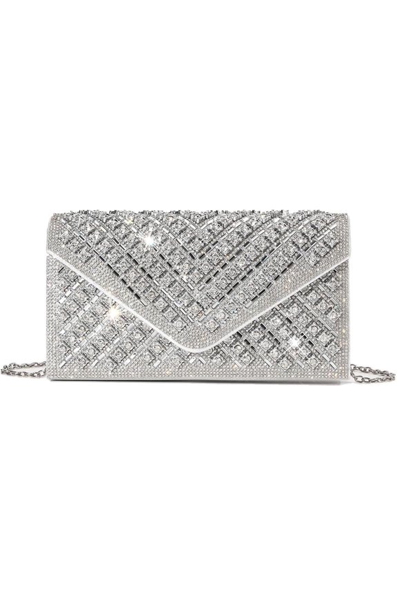 Womens Beaded Hobo Bag Evening Clutch Purse for Wedding Party Prom | Y2k
