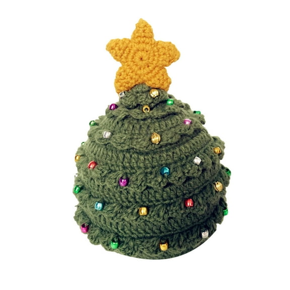 Womens Beanie Hat Winter Cap Christmas Winter Fall Clothes Fashion Crochet Knit Stars Hairball Hats Clearance