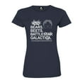 thumbnail image 1 of Womens Bears Beets Battlestar Galactica Deluxe Soft T-Shirt, 1 of 1
