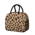 thumbnail image 1 of Womens Beige and Black Leopard Pattern Lunch Box for Work,Insulated Lunch Bag for Women,Loncheras Para Mujer,Leakproof Adult Lunch Bag for Work,Beach,Travel,Picnic,Camping, 1 of 7