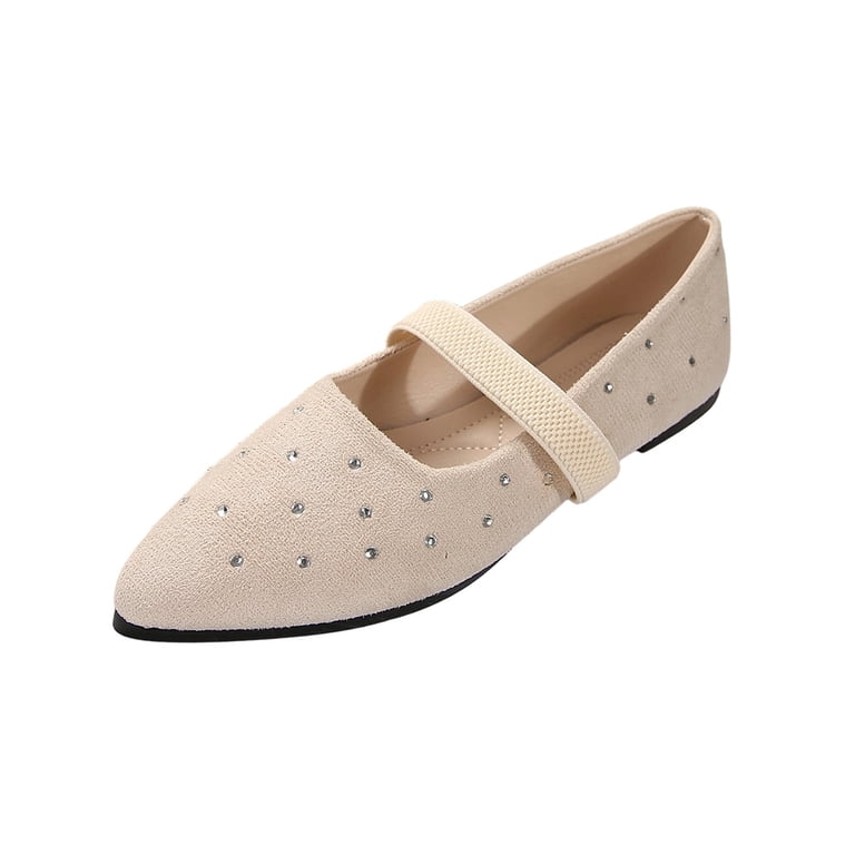 ladies beige dress shoes Women High Heel Shoes, Comfortable Slip-On Pumps, Nude Colored Heels, Formal Designed to transition seamlessly from day to night Womens Beige Square-toe Strap-on Slip-on