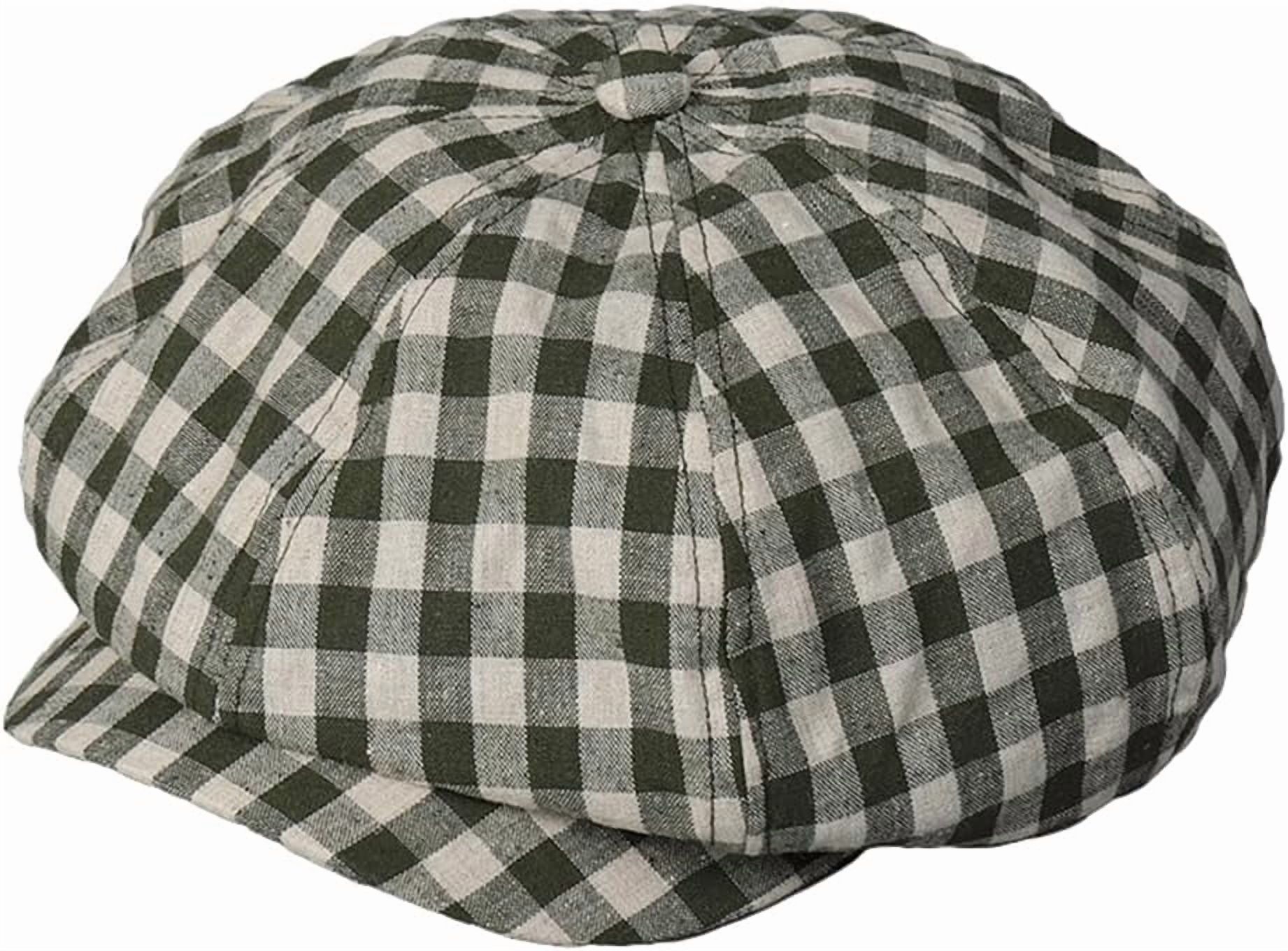 HAT: Black & White Chic Plush-Lined Corduroy Beret, NWOT Black Corduroy Newsboy Hat Women, Flat Cap Baker Boy Cotton  main image 4