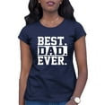 thumbnail image 1 of Womens Best Dad Ever #1 Dad World's Greatest Dad Fathers Day T-Shirt, 1 of 1