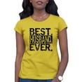 thumbnail image 1 of Womens Best Husband Ever Funny Father's Day T-Shirt, 1 of 1
