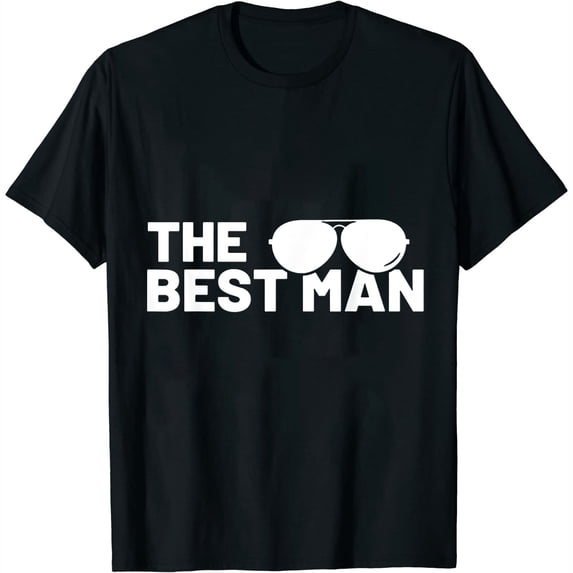 Womens Best Man Bachelor Supplies Party Wedding T-Shirt Black 2XL