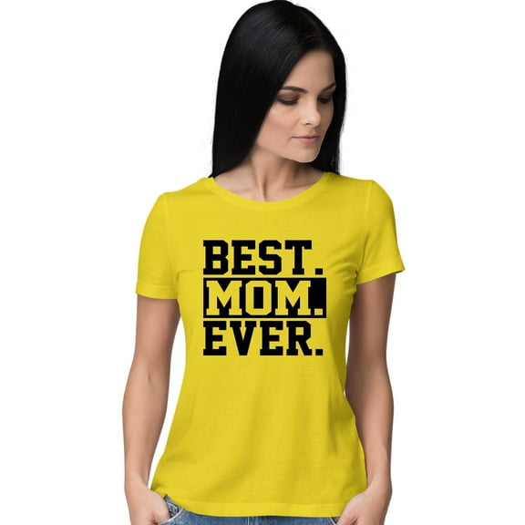 Womens Best Mom Ever #1 Mom World's Best Mom Mother's Day T-Shirt