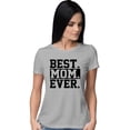 thumbnail image 1 of Womens Best Mom Ever #1 Mom World's Best Mom Mother's Day T-Shirt, 1 of 1