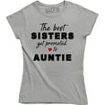 thumbnail image 1 of Womens Best Sisters Get Promoted To Auntie Funny Family Relationship T-Shirt, 1 of 4