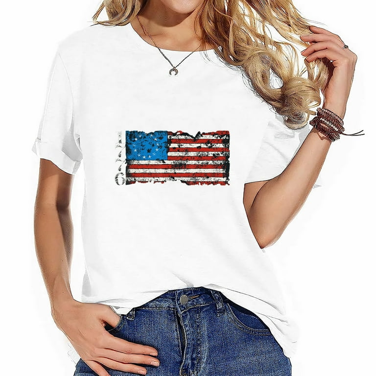 Patriotic Betsy Ross American Flag Shirt With 13 Stars Patriotic Betsy Ross American Flag Shirt With 13 Stars