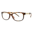 thumbnail image 1 of Womens Bifocal Reading Glasses Magnified Reader Clear Lens Tortoise +1.00, 1 of 4