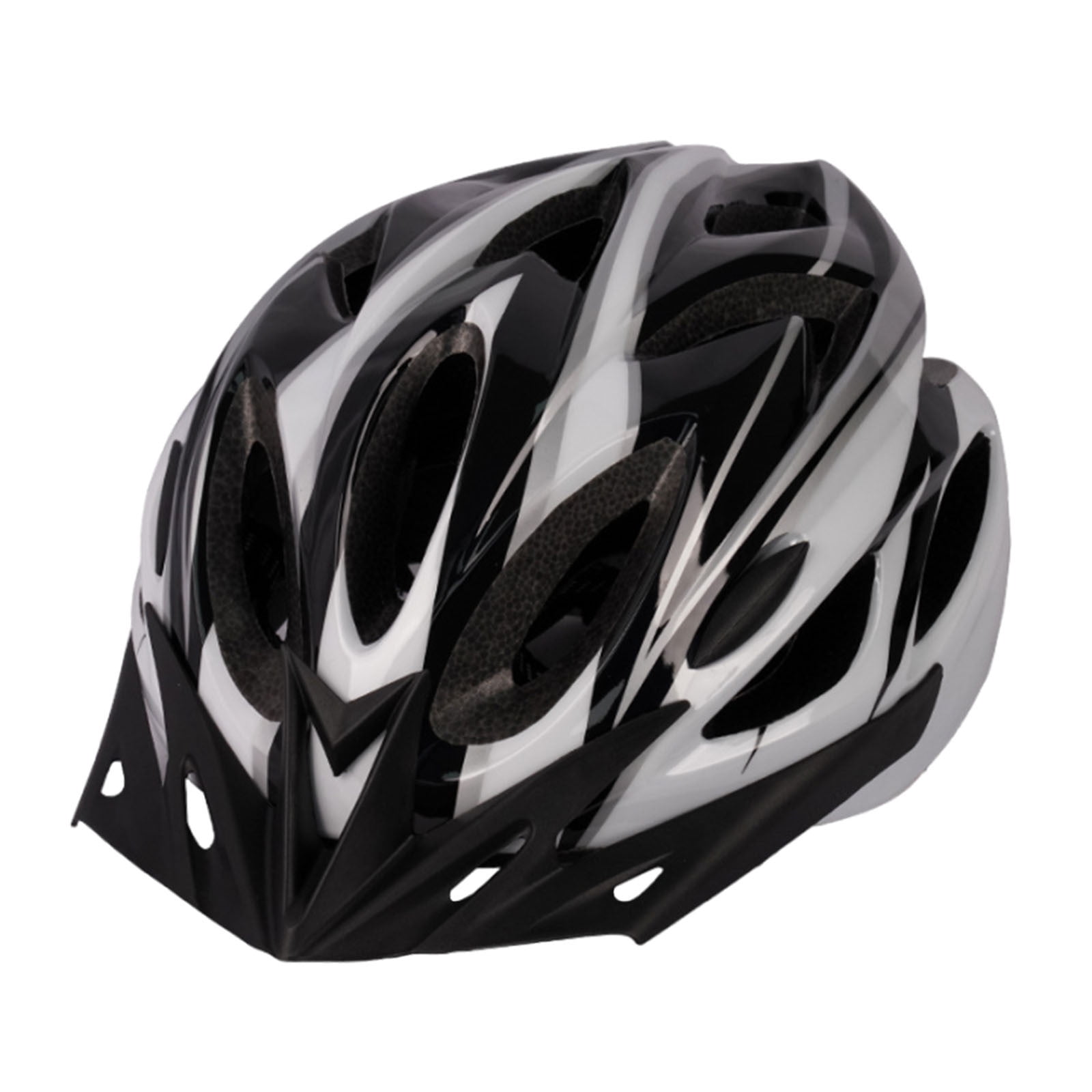 Womens Bike Helmet,Bike Helmet Adult Men,Cycling Helmets Integrated Men's And Women's Road Cycling Helmets Cycling Equipment Helmet,Bike,Lightweight Modern Design(Black Adult:25-23in)