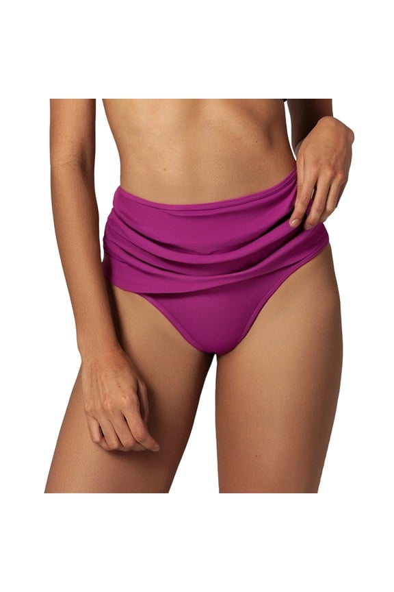 Womens Bikini Leak Proof Swim Bottoms Water Resistant Period Swimwear No Pad Needed Bathing Suit Bottoms Red S