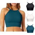 thumbnail image 1 of Womens Bikini Top Halter String Triangle Bathing Suit Top Sporty Swimwear Top Only, 1 of 5