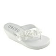 thumbnail image 1 of Womens Birdy Sandal,White Vinyl,11 M US, 1 of 7