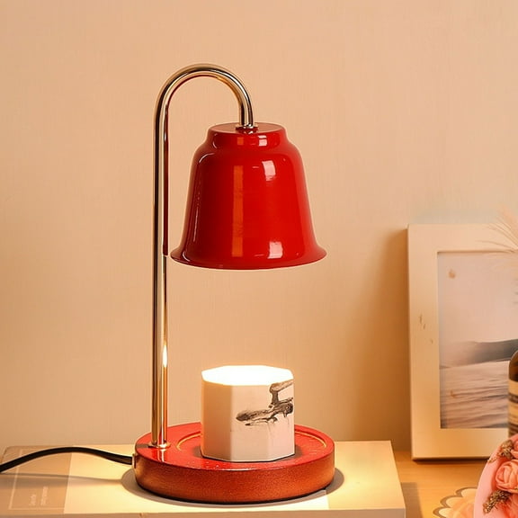 Womens Birthday Gift Candles Warmer, Warm Light Lamp Candles Warmer Lamp, Red Candles Warmer Home Gifts for Women, Lamp Wax Warmer Warming Candle Lamp
