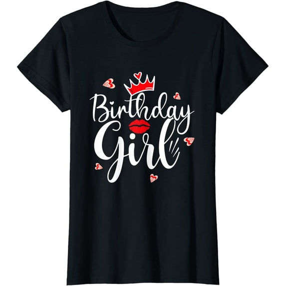 Womens Birthday Girl T-Shirt