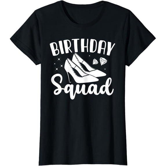 Womens Birthday Squad T-Shirt