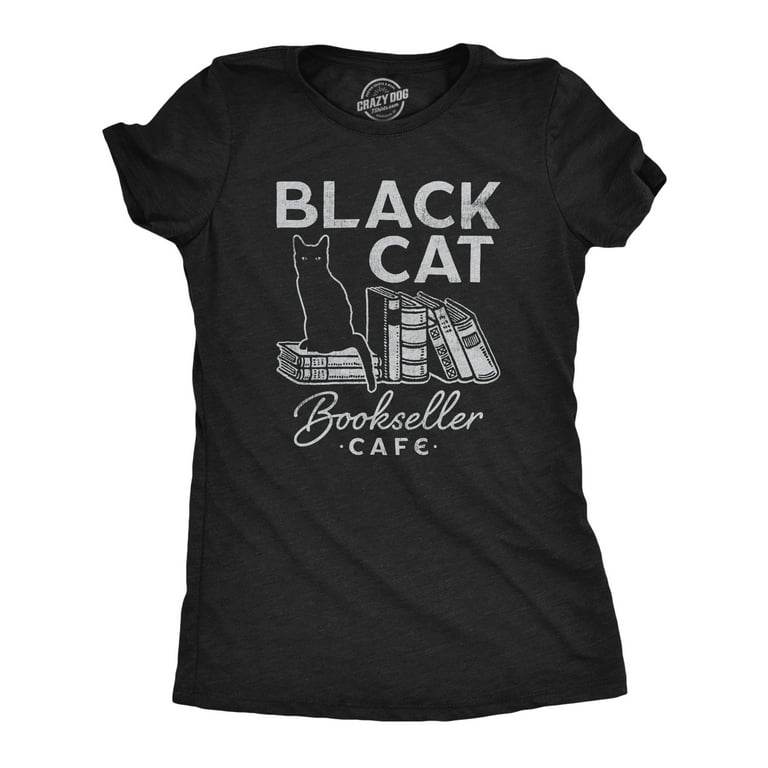Black Cat Humor Tshirt - I Know Where You Sleep Black Cat Humor Tshirt - I Know Where You Sleep