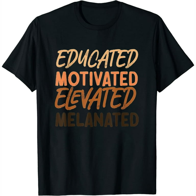 Melanated Educated Bougie T-Shirt Melanated Educated Bougie T-Shirt