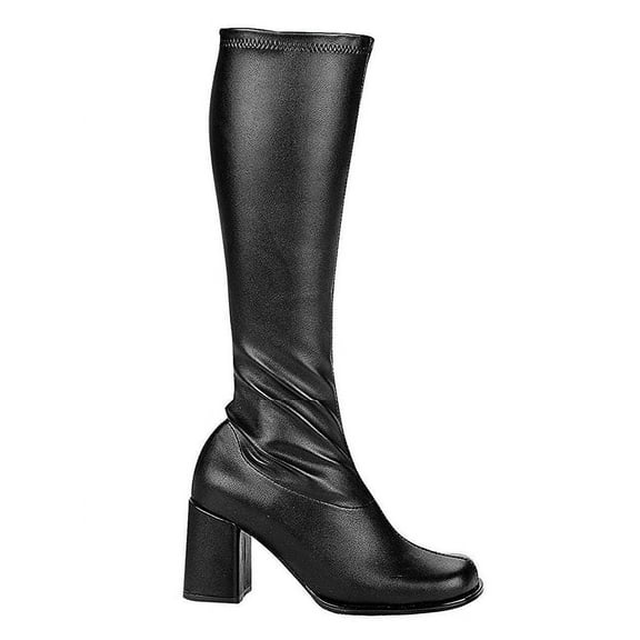 Womens Black Gogo Boots