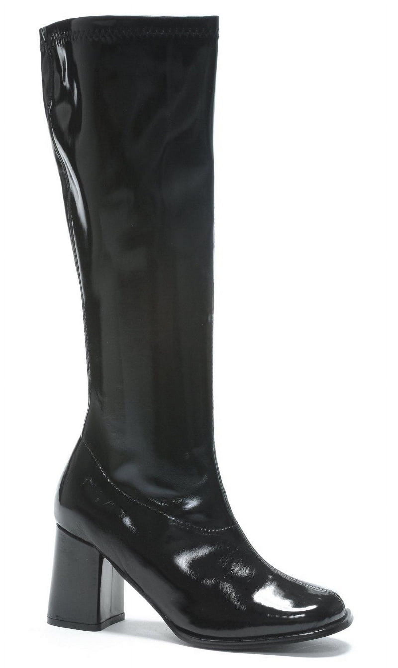 Womens Black Gogo Boots - Walmart.com